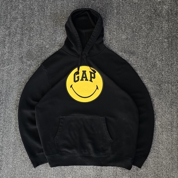 GAP Other - Gap x SmileyWorld Men's Logo Hoodie Size XL